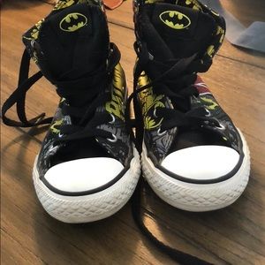 Batman Converse...Size Youth 13